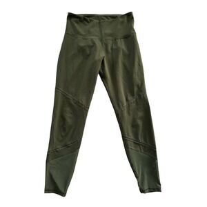 Old Navy Active Olive Green GO-DRY Leggings Athletic Workout Pants‎ Women's